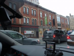 Dichter Verkehr in Toronto